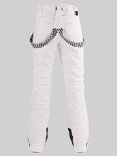 Women's Highland Bib Snowboard & Ski White Pants